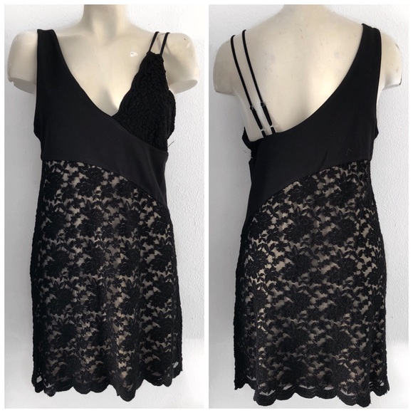 NEW Free People Lower East Side Lace Mini Dress - Picture 7 of 7